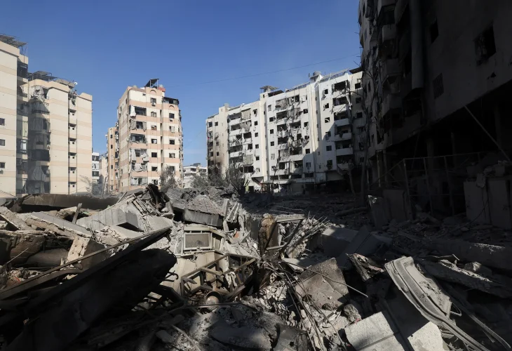 הרס בלבנון לאחר תקיפה ישראלית (קרדיט: shutterstock)