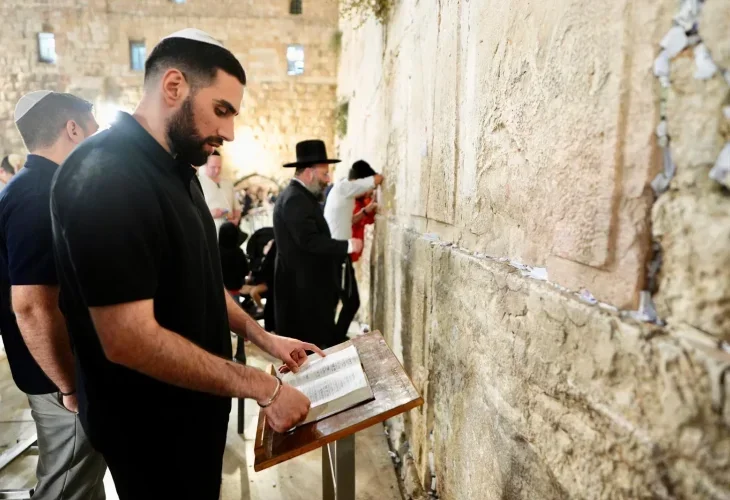 Segev Kalfon (Photo: The Western Wall Heritage Foundation)