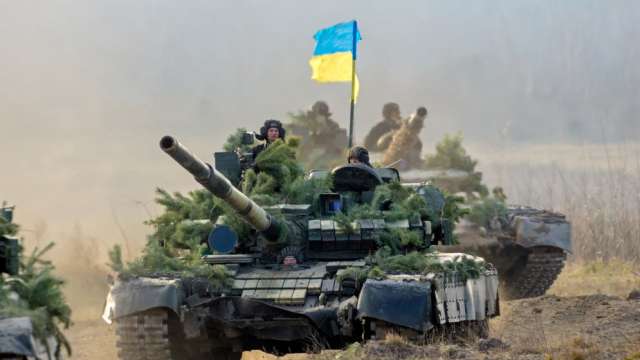The Ukrainian army went on the offensive against the Russian forces