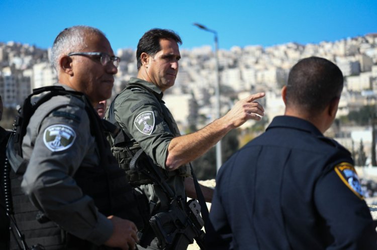מפקד מג"ב, ניצב אמיר כהן (צילום: דוברות המשטרה)