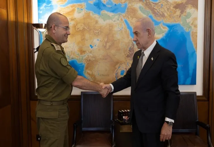 Netanyahu and Goffman (PMO)