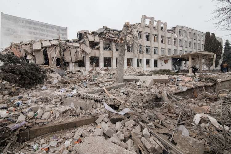 ההרס בערי אוקראינה המופגזות (צילום: shutterstock)