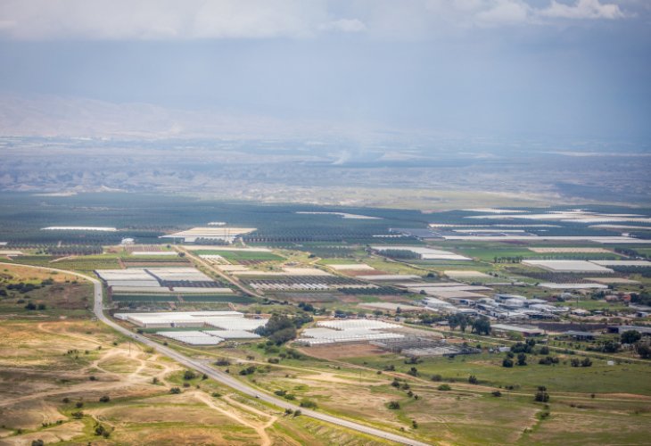 מבט לבקעת הירדן (צילום: יוסי אלוני, פלאש 90)