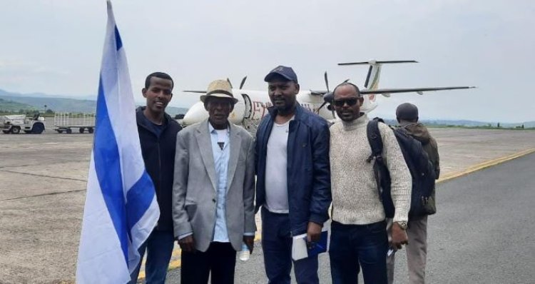 החילוץ מאתיופיה (צילום: שגרירות ישראל באתיופיה)