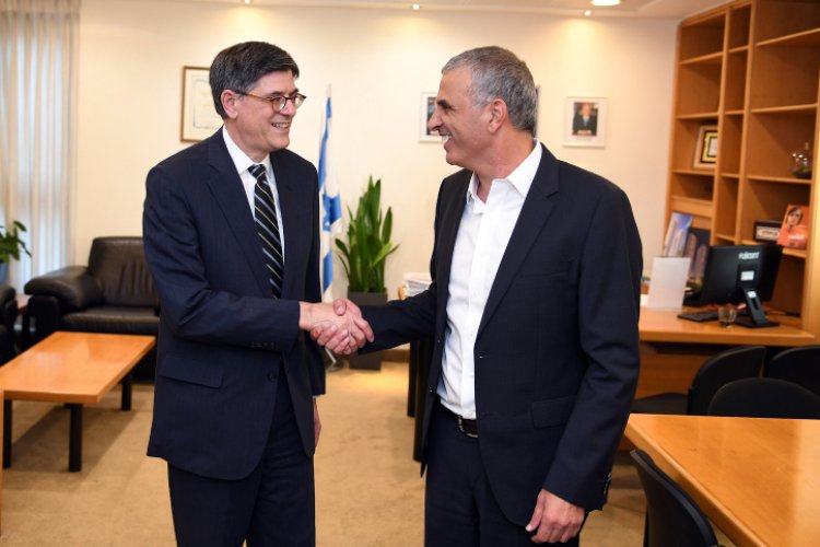 משמאל: ג'ק לו (צילום: שגרירות ארה"ב בישראל)