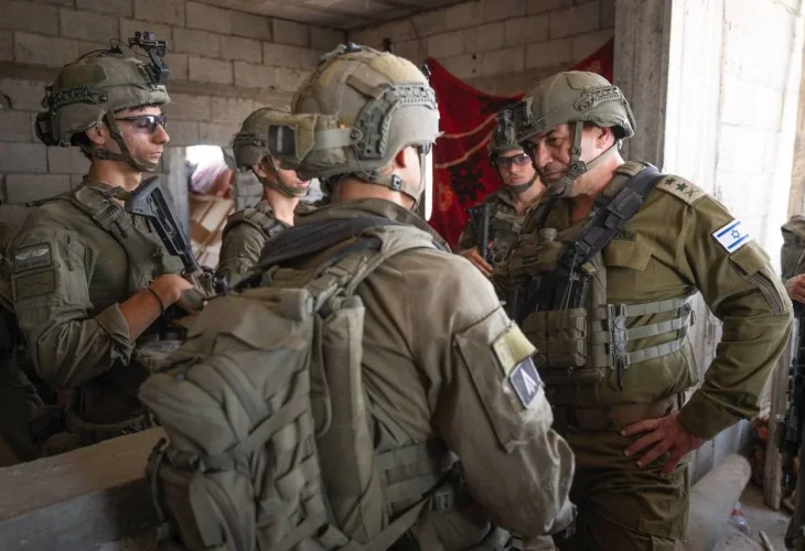 זמיר בעזה (צילום: דובר צה״ל)