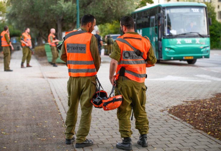 פינוי תושבי קריית שמונה (צילום: Ayal Margolin/Flash90)