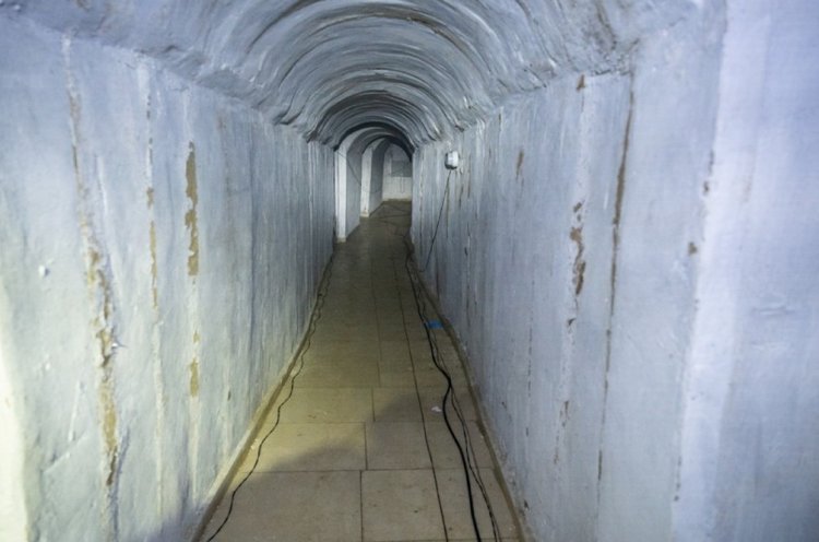 המנהרה בה הוחזקו חטופים (קרדיט: דובר צה"ל)