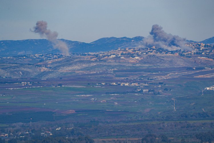 תקיפות צה"ל, הבוקר, בלבנון (צילום: Ayal Margolin/Flash90)