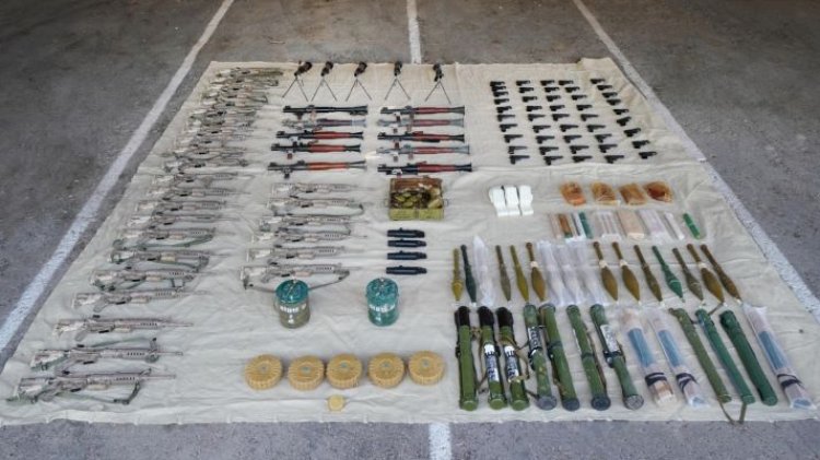 הנשק שנתפס (צילום: דוברות שירות הביטחון הכללי)