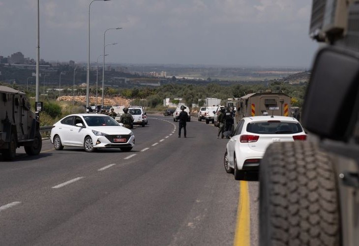 סריקות אחר המחבל (צילום: דובר צה"ל)