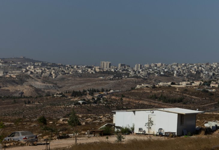 יישוב ביהודה ושומרון, צילום אילוסטרציה (קרדיט: חיים גולדברג / פלאש 90)