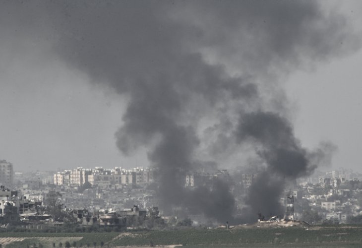 תקיפה של צה"ל ברצועה, ארכיון (צילום: גילי יערי, פלאש 90)