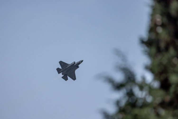 מטוס קרב, ארכיון (צילום: Yonatan Sindel/Flash90)