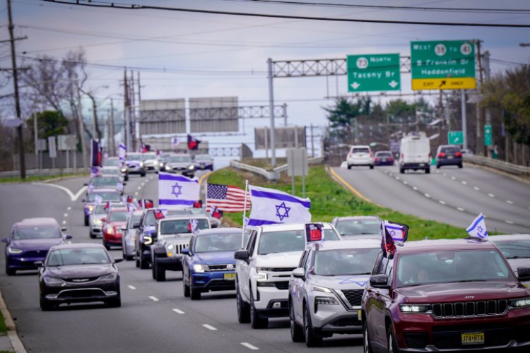 יהודים אמריקניים מביעים תמיכה בישראל (צילום: Shay Shohat/Flash90)