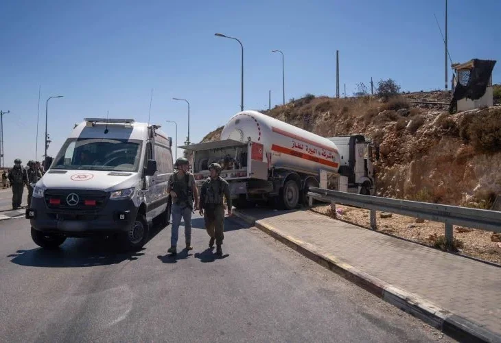 זירת הפיגוע (צילום: דובר צה"ל)