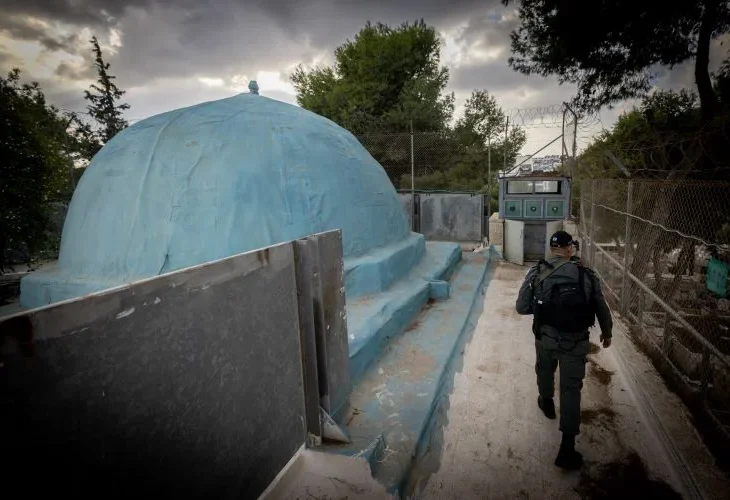 אתר הקבר, ארכיון (צילום: חיים גולדברג, פלאש90)