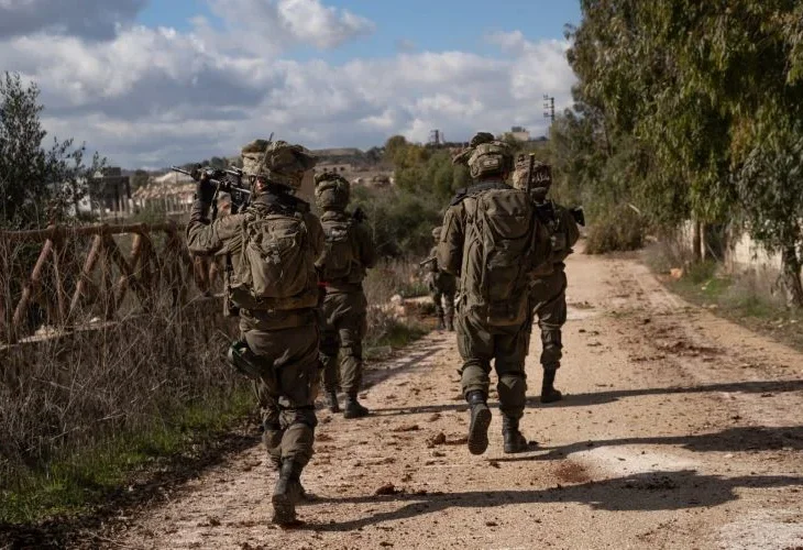 כוחות צה"ל במהלך הפעילות בלבנון (צילום: דובר צה"ל)