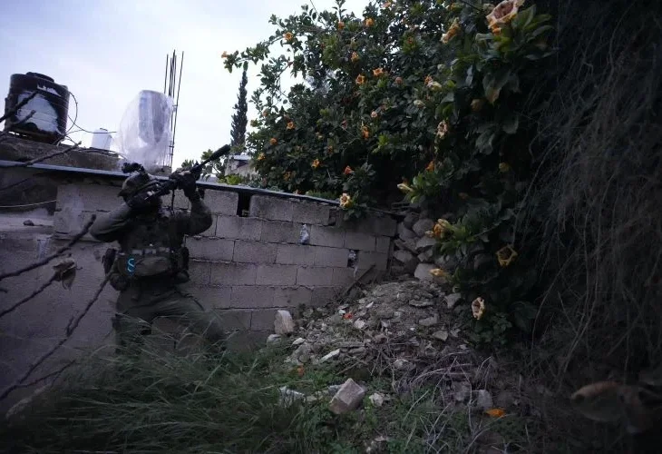 פעילות בג'נין (צילום: דובר צה"ל)