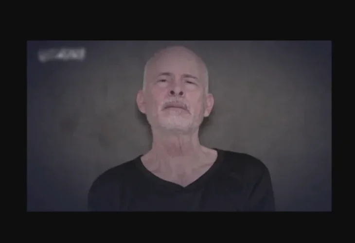 קית' סיגל (צילום: מתוך סרטון של חמאס)