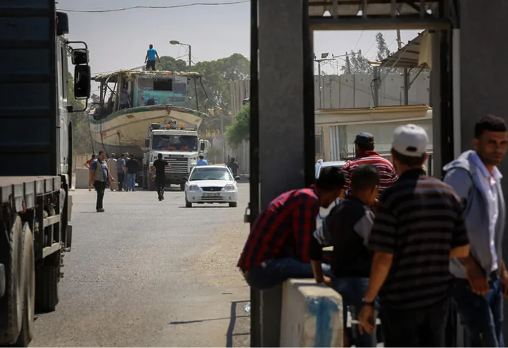 מעבר רפיח (צילום: Abed Rahim Khatib / Flash90)