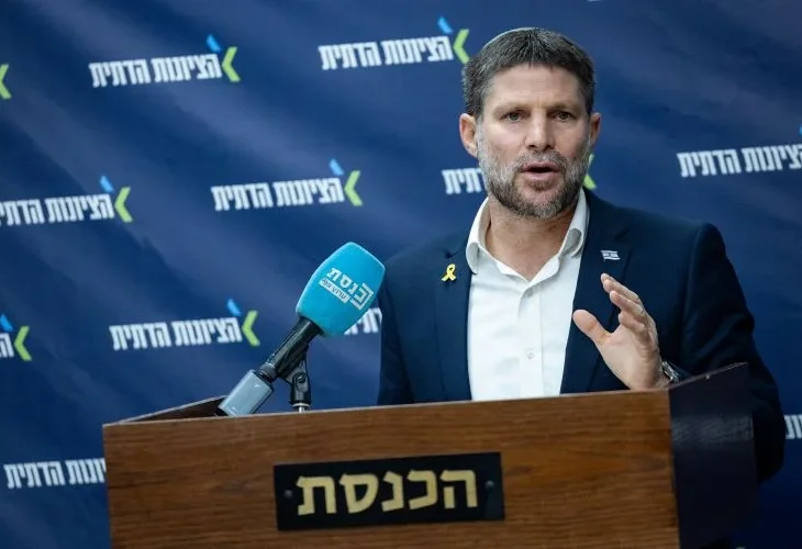 סמוטריץ' (צילום: יהונתן סינדל, פלאש90) סמוטריץ' (צילום: יהונתן סינדל, פלאש90)