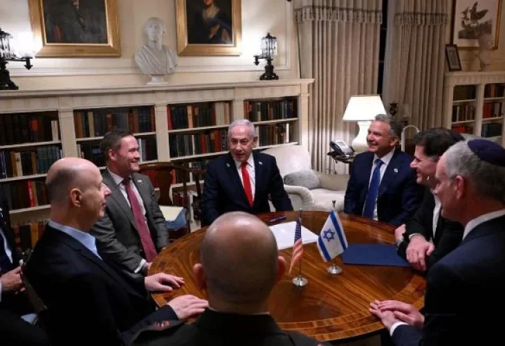 הפגישה הלילה בוושינגטון (צילום: אבי אוחיון, לע"מ) הפגישה הלילה בוושינגטון (צילום: אבי אוחיון, לע"מ)