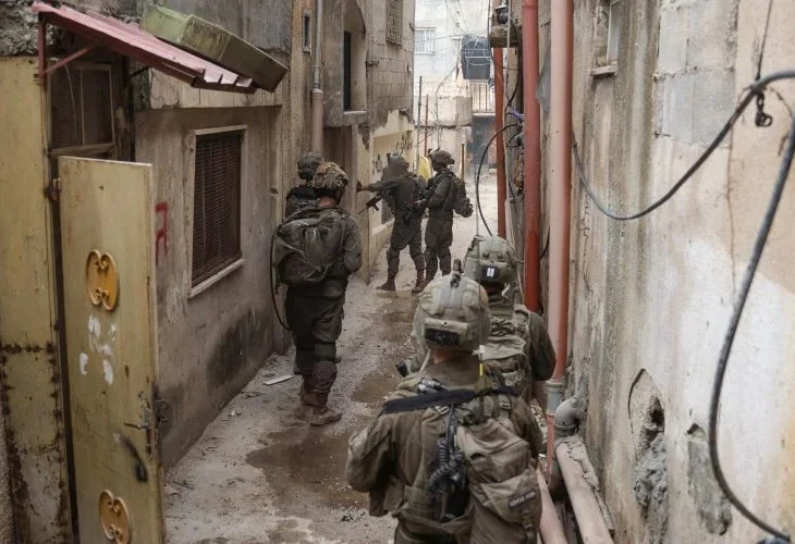 פעילות צה"ל בנור א-שמס (צילום: דובר צה"ל)