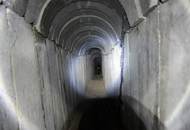 מנהרות עזה (צילום: דובר צה"ל)