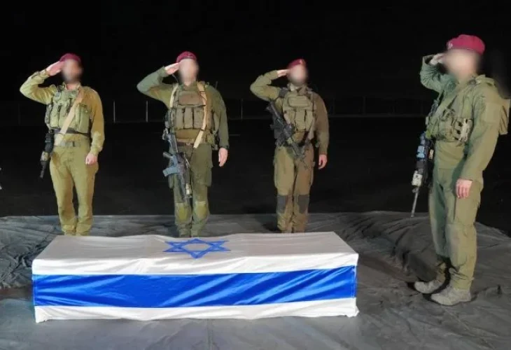 קבלת גופתה של שירי ביבס, ארכיון (צילום: דובר צה"ל)