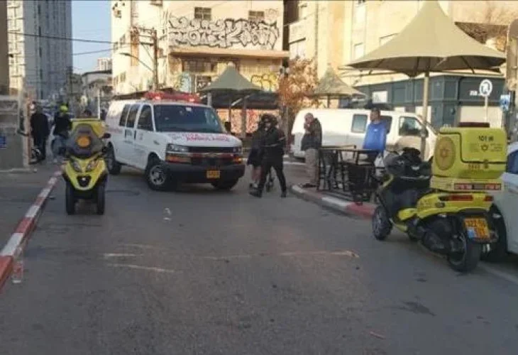 זירת הפיגוע, ארכיון (צילום: תיעוד מבצעי מד"א)