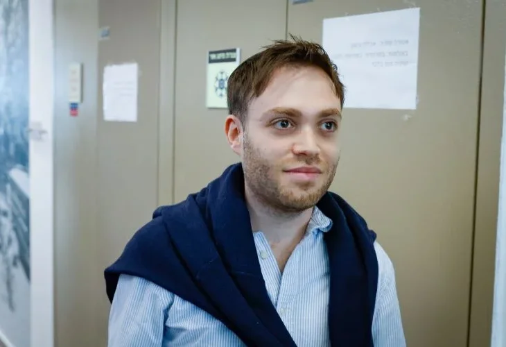 רוזנפלד היום בבית המשפט (צילום: יהושוע יוסף, פלאש90)