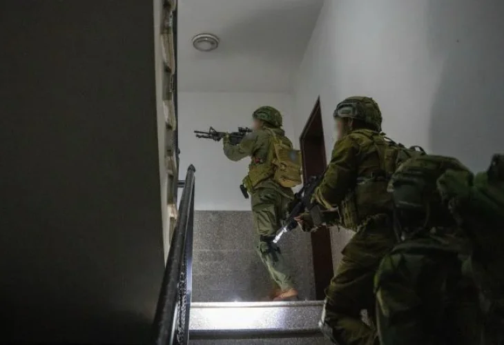 פעילות כוחות ביו"ש (צילום: דובר צה"ל)