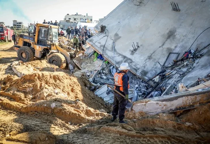 תקיפה בעזה, ארכיון (צילום: פלאש90) תקיפה בעזה, ארכיון (צילום: פלאש90)