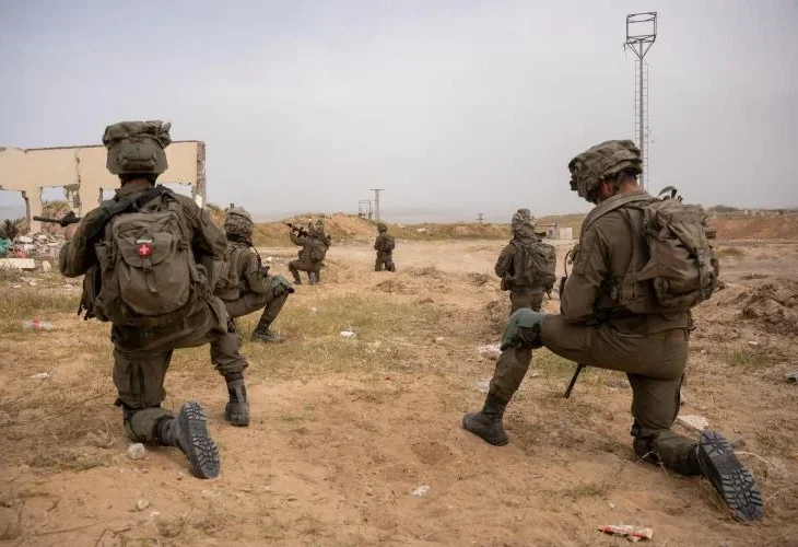 כוחות ברצועה (צילם: דובר צה"ל)