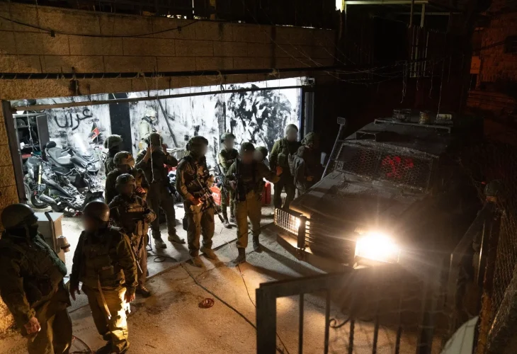 כוחות הביטחון בזירת ההריסה (צילום: דובר צה״ל)