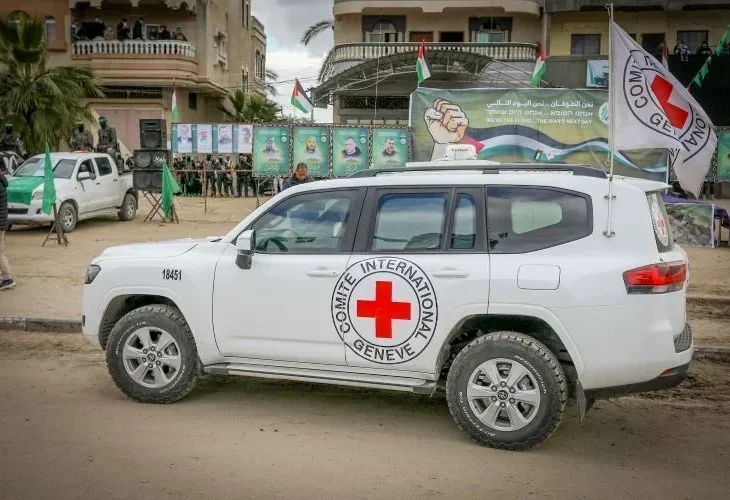 שחרור חטופים מעזה, ארכיון (צילום: פלאש90)