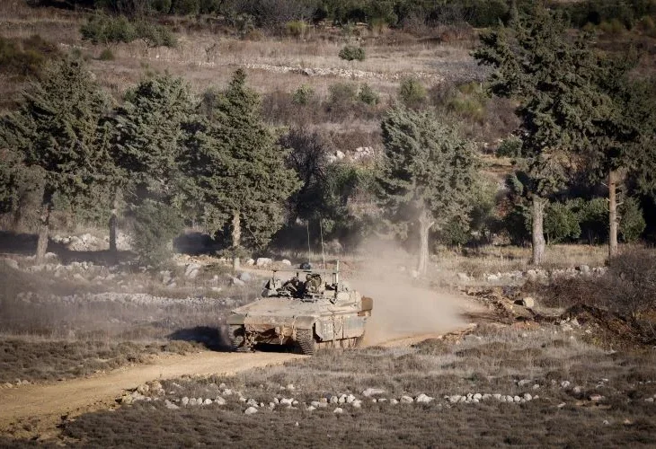 כוח צה"ל בשטח סוריה, ארכיון (צילום: פלאש90)