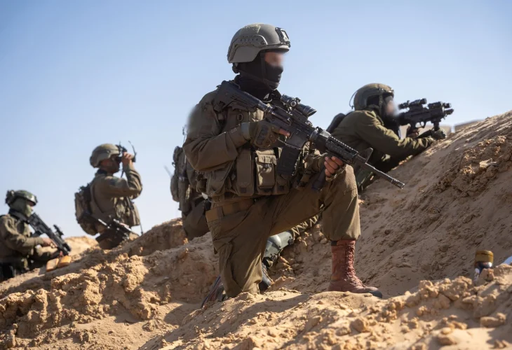 פעילות כוחות צה"ל ברצועת עזה (צילום: דובר צה״ל)