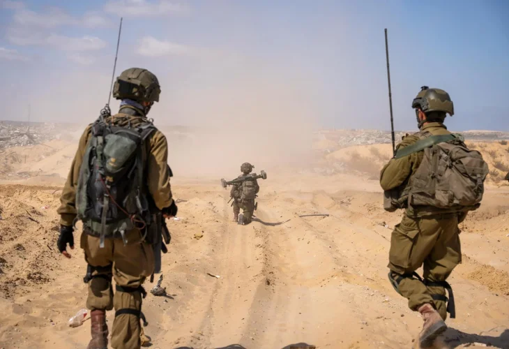 חיילי צה״ל ברפיח (צילום: דובר צה״ל)