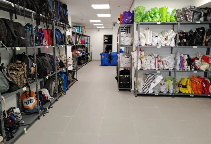 מחלקת אבדות (צילום: דוברות רכבת ישראל)