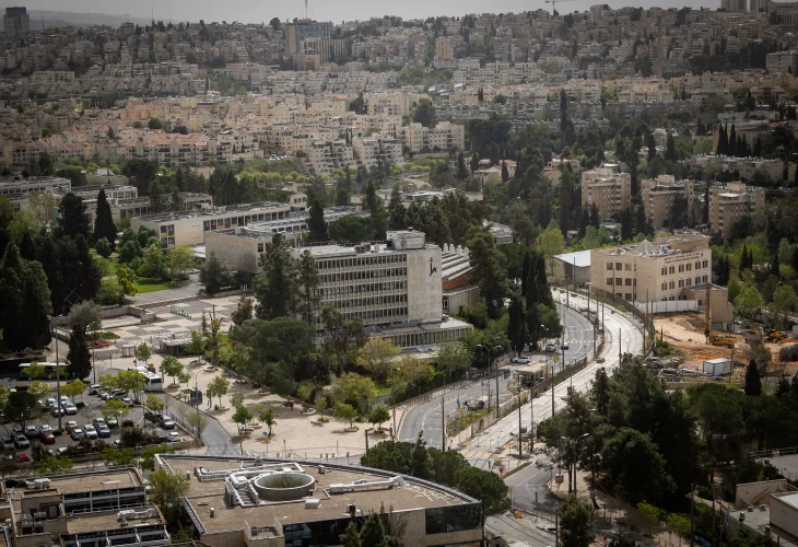 האוניברסיטה העברית, ירושלים (צילום: אורן בן חקון, פלאש90)