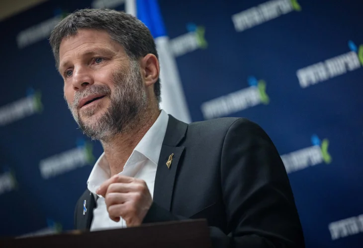 סמוטריץ׳ (צילום: יהונתן סינדל, פלאש90)