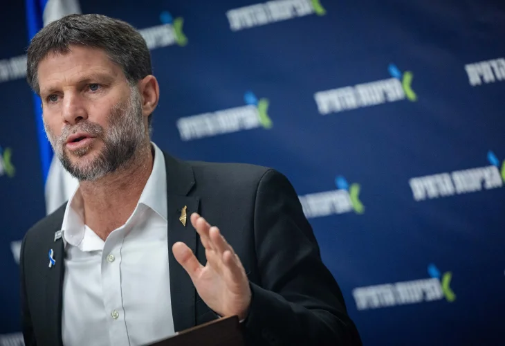 סמוטריץ׳ (צילום: יהונתן סינדל, פלאש90)