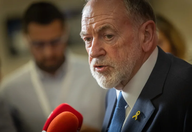 שגריר ארה״ב בישראל, מייק האקבי (צילום: חיים גולדברג, פלאש90)