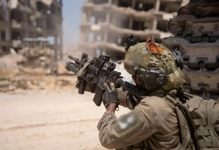 לחימה רצועה (צילום: דובר צה"ל)