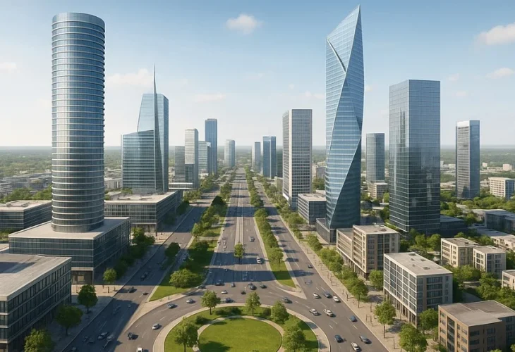 סנטנרי סיטי, אילוסטרציה (באמצעות AI)