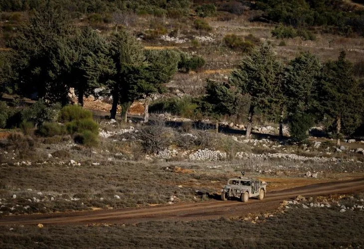 סיור צה"ל בשטח סוריה (צילום: פלאש90)