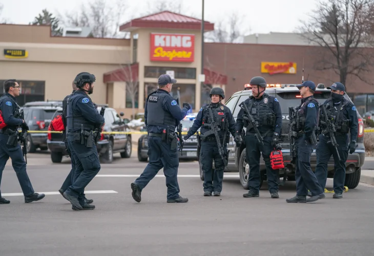 שוטרים בבולדר, קולורדו. ארכיון (קרדיט: shutterstock)