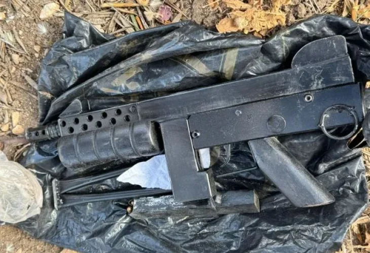 נשק שנתפס (צילום: דובר צה"ל)